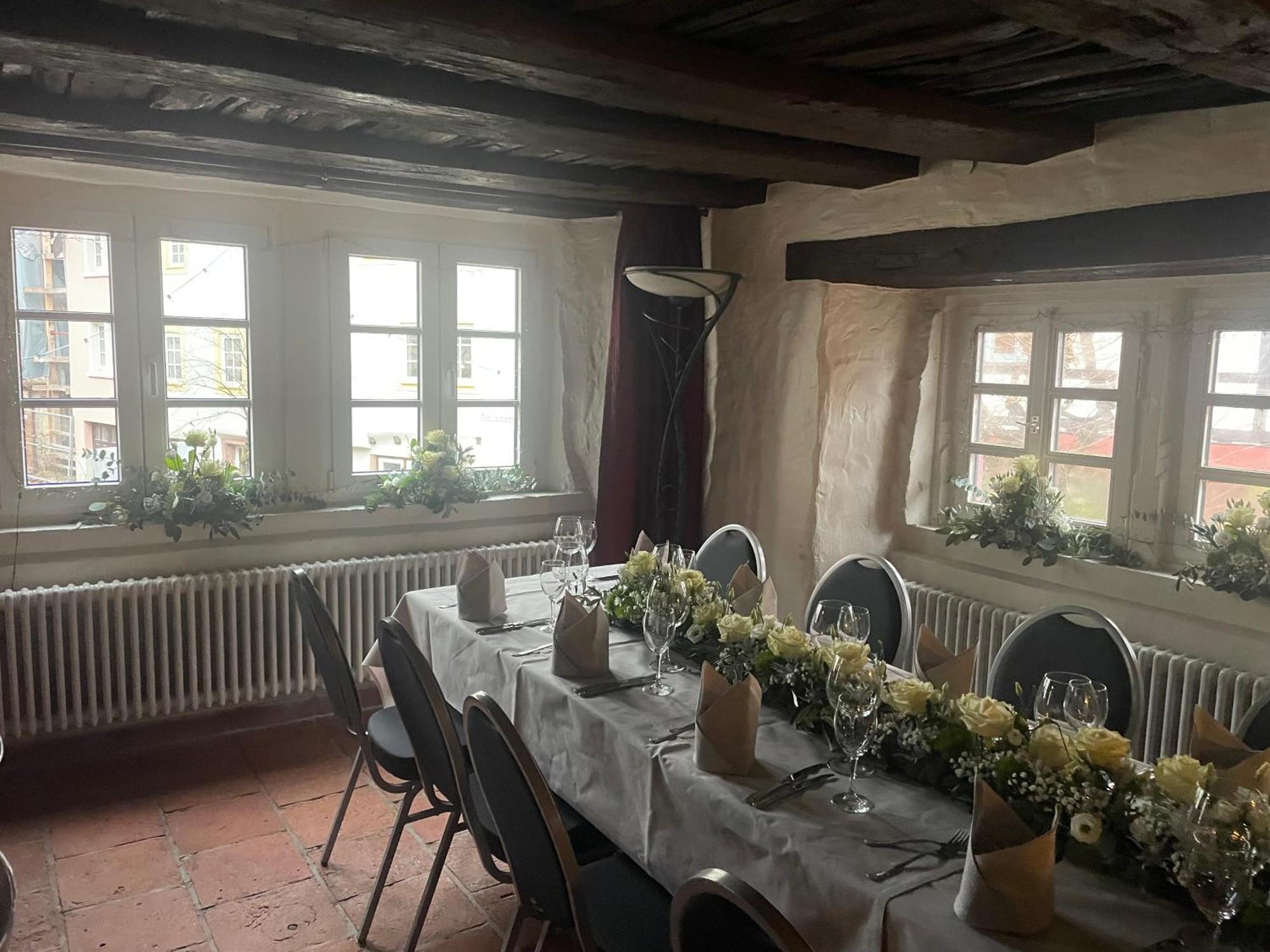 Hotel Restaurant Altes Badhaus Eberbach  Buitenkant foto