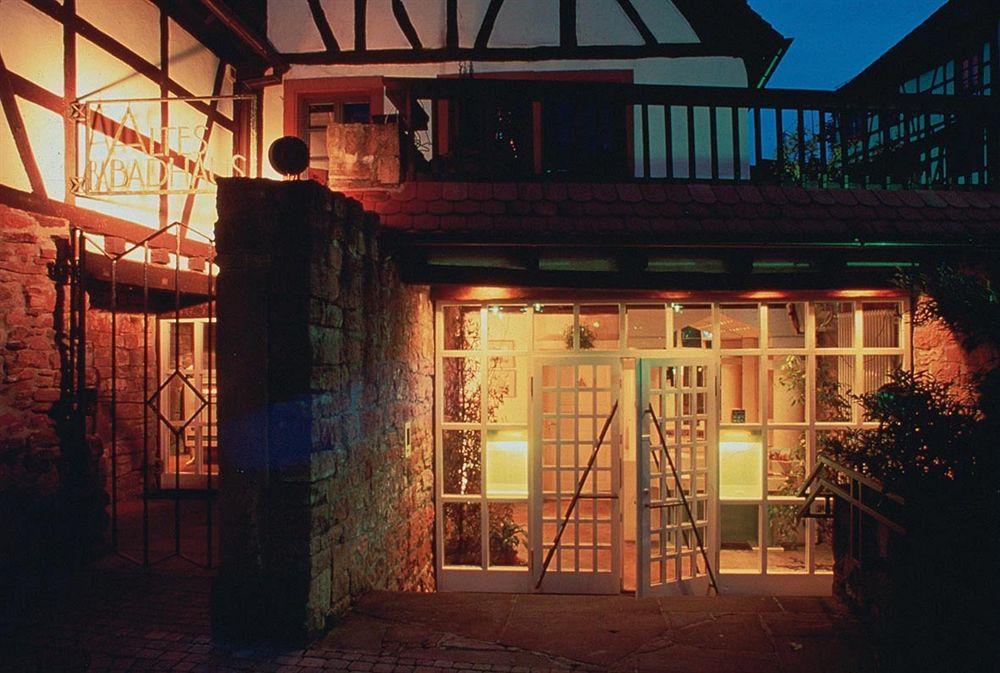 Hotel Restaurant Altes Badhaus Eberbach  Buitenkant foto