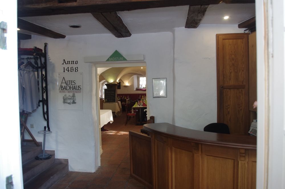 Hotel Restaurant Altes Badhaus Eberbach  Buitenkant foto